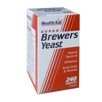 Brewers Yeast 300mg 240 tabs Βιταμινη B Brewers Yeast 300mg 240 tabs Βιταμινη B